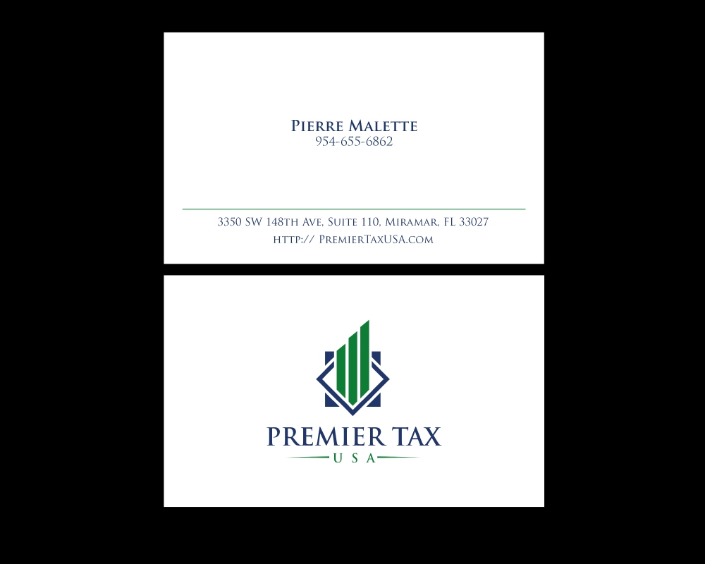 Premier Tax USA logo design by Aslam