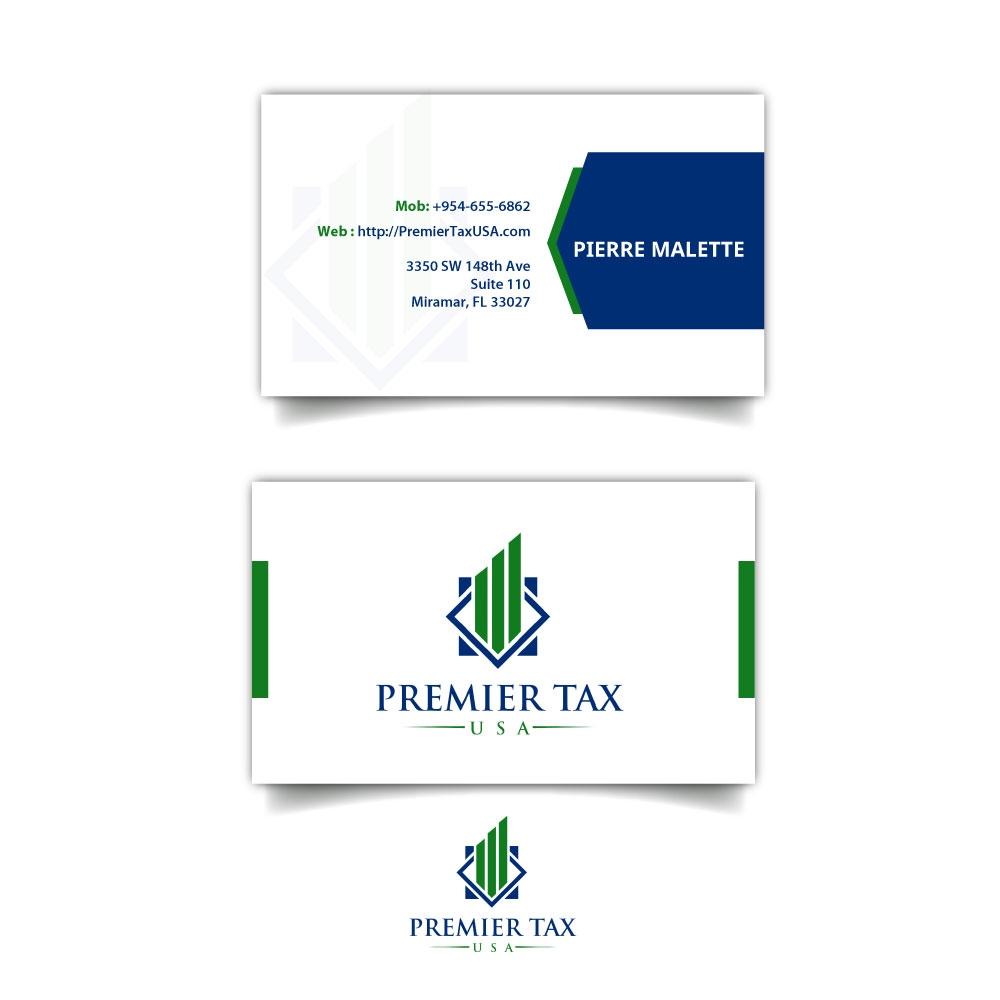 Premier Tax USA logo design by Suvendu