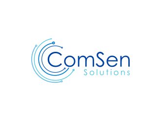 ComSen Solutions logo design by mukleyRx