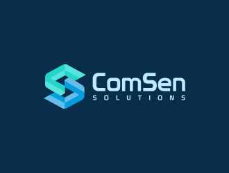 ComSen Solutions logo design by mukleyRx