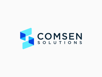 ComSen Solutions logo design by mukleyRx