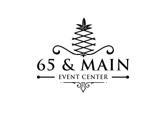 65 & Main Event Center logo design by ProfessionalRoy