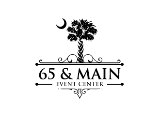 65 & Main Event Center logo design by ProfessionalRoy