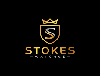 Stokes Watches logo design by jaize