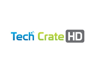 Tech Crate HD logo design by yippiyproject
