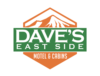 Dave’s East Side Motel & Cabins logo design by kunejo