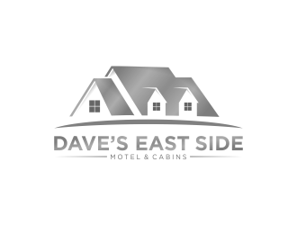 Dave’s East Side Motel & Cabins logo design by bang_buncis