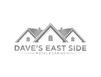 Dave’s East Side Motel & Cabins logo design by bang_buncis