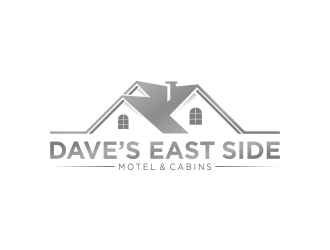 Dave’s East Side Motel & Cabins logo design by bang_buncis