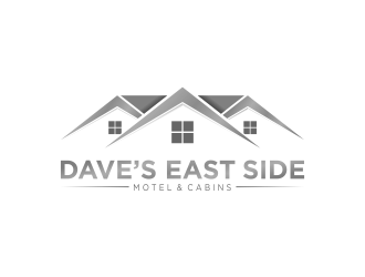 Dave’s East Side Motel & Cabins logo design by bang_buncis
