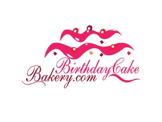 BirthdayCakeBakery.com logo design by webmall