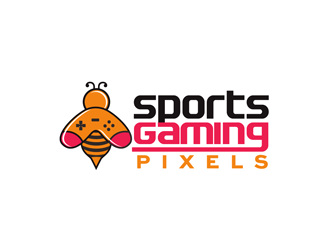 Sports Gaming Pixels logo design by enzidesign
