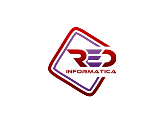 RedInformatica logo design by sodimejo