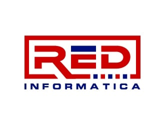 RedInformatica logo design by BrainStorming