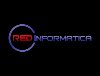 RedInformatica logo design by Mahrein