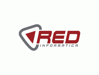 RedInformatica logo design by Drebielto