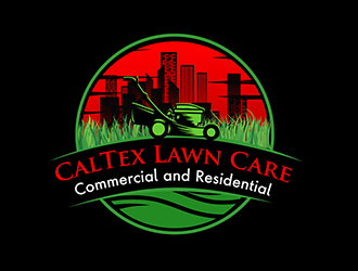 CalTex Lawn Care - Commercial and Residential logo design by 3Dlogos