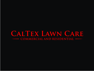 CalTex Lawn Care - Commercial and Residential logo design by logitec