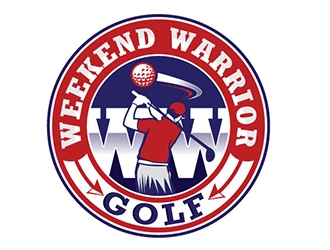 Weekend Warrior Golf logo design by gogo