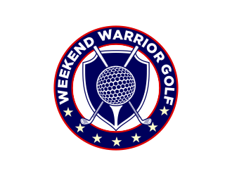 Weekend Warrior Golf logo design by beejo