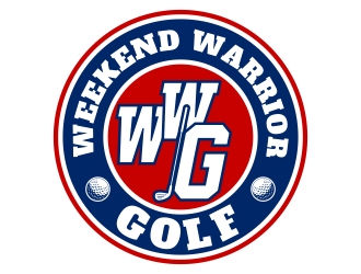 Weekend Warrior Golf logo design by aura