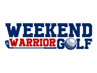 Weekend Warrior Golf logo design by Suvendu