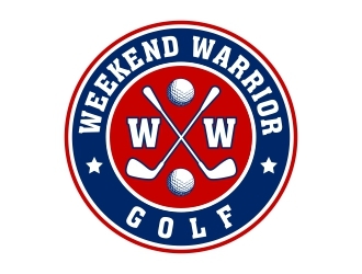 Weekend Warrior Golf logo design by rizuki