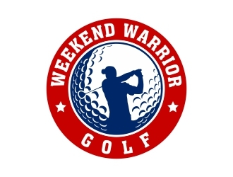 Weekend Warrior Golf logo design by rizuki