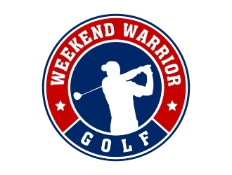 Weekend Warrior Golf logo design by rizuki