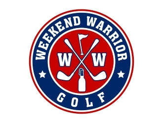 Weekend Warrior Golf logo design by rizuki