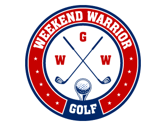Weekend Warrior Golf logo design by Ultimatum