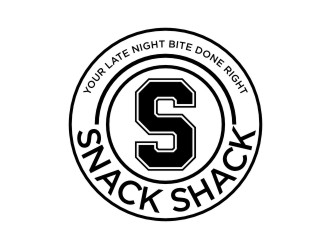 Your Late Night Bite Done Right  Snack Shack logo design by sabyan