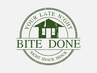 Your Late Night Bite Done Right  Snack Shack logo design by citradesign