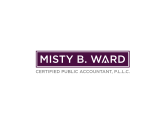 Misty B. Ward, Certified Public Accountant, P.L.L.C. logo design by mbamboex