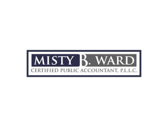 Misty B. Ward, Certified Public Accountant, P.L.L.C. logo design by oke2angconcept