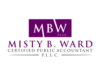 Misty B. Ward, Certified Public Accountant, P.L.L.C. logo design by Zhafir