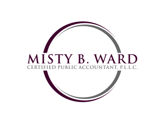 Misty B. Ward, Certified Public Accountant, P.L.L.C. logo design by johana