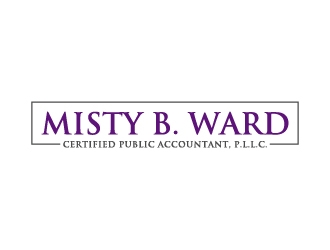 Misty B. Ward, Certified Public Accountant, P.L.L.C. logo design by Creativeminds