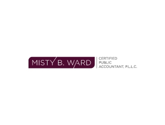 Misty B. Ward, Certified Public Accountant, P.L.L.C. logo design by fortunato