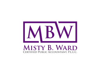 Misty B. Ward, Certified Public Accountant, P.L.L.C. logo design by hopee