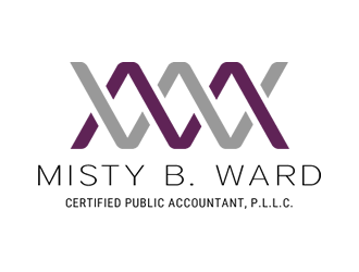 Misty B. Ward, Certified Public Accountant, P.L.L.C. logo design by Coolwanz