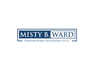 Misty B. Ward, Certified Public Accountant, P.L.L.C. logo design by vostre