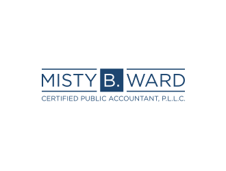 Misty B. Ward, Certified Public Accountant, P.L.L.C. logo design by vostre