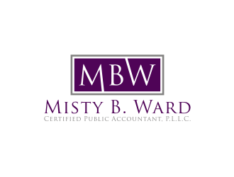 Misty B. Ward, Certified Public Accountant, P.L.L.C. logo design by carman