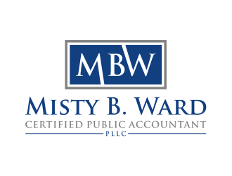 Misty B. Ward, Certified Public Accountant, P.L.L.C. logo design by cintoko