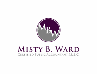 Misty B. Ward, Certified Public Accountant, P.L.L.C. logo design by christabel