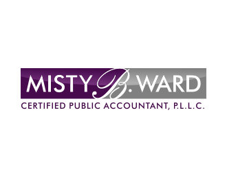 Misty B. Ward, Certified Public Accountant, P.L.L.C. logo design by Gopil