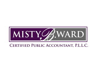 Misty B. Ward, Certified Public Accountant, P.L.L.C. logo design by Gopil