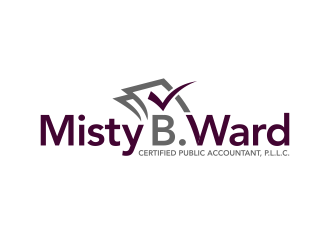 Misty B. Ward, Certified Public Accountant, P.L.L.C. logo design by ingepro