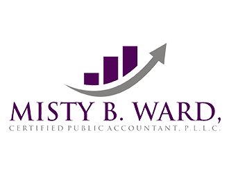 Misty B. Ward, Certified Public Accountant, P.L.L.C. logo design by EkoBooM